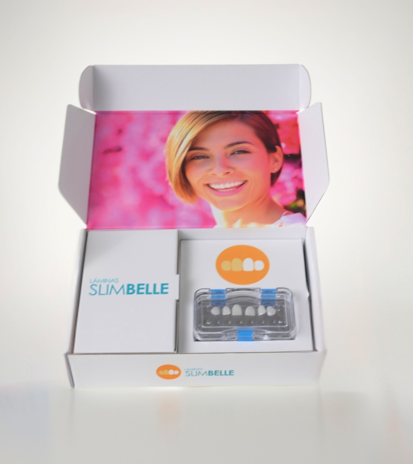Packaging Carillas Dentales Slimbelle